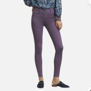 NWT Loft Legging In Sateen Five Pocket Marisa Fit Smokey Purple